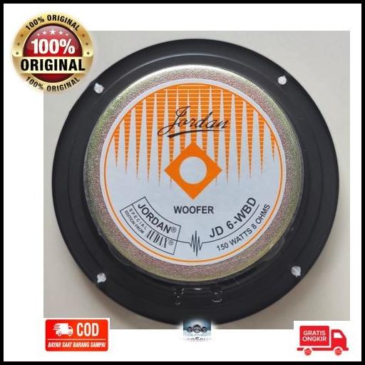 Jual Speaker 6 Inch Woofer Audax Jordan 150 Watt Original Asli Shopee