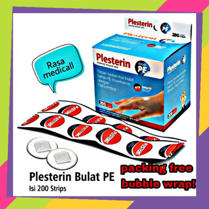 Jual Original Plesterin Bulat Transparan Anti Air Plester Bulat Anti