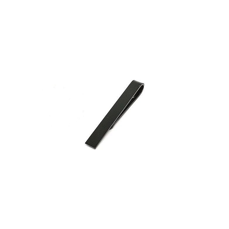 Jual Houseofcuff Jepit Dasi Pin Tie clasp Pin dasi BLACK DOFF ROUND ...