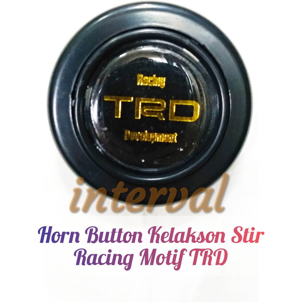 Jual Horn Button Stir Pencetan Klakson Stir Racing Motif TRD Horn ...
