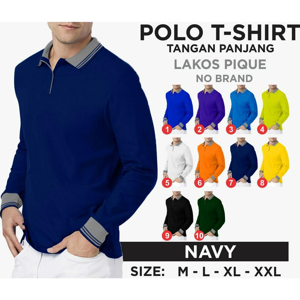 Jual Dailystore Kaos Polo Shirt Polos Kaos Kerah Pria Kaos Kerah