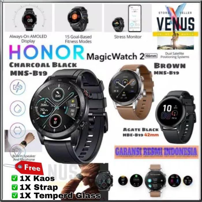 Honor Magic Watch 2 46mm 42mm Smartwatch Huawei MagicWatch 2 46 42 42mm black Limited