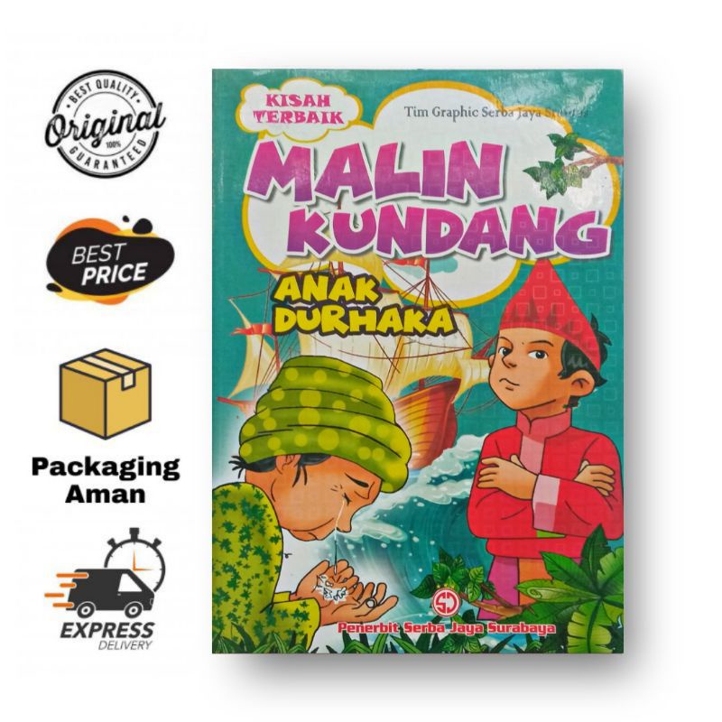 Jual Buku Anak Dongeng Cerita Rakyat Nusantara Malin Kundang Anak ...