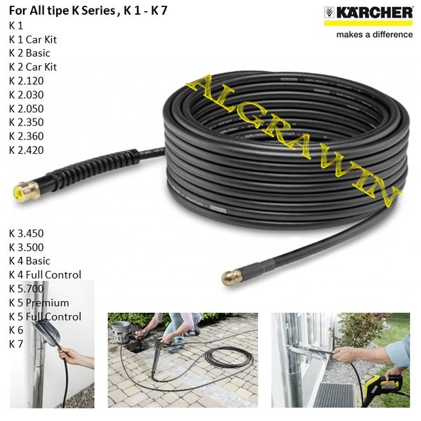 Jual Karcher Pipe Cleaning Kit 7.5 M Basic for K1 K2 K3 K4 K5 Shopee