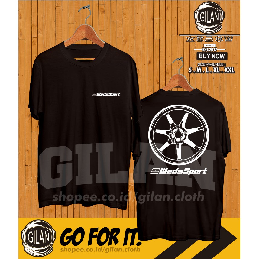 Jual KAOS BAJU VELG PELEK MOBIL WEDSSPORT WEDS SPORT SA90 SA 90 RACING ...