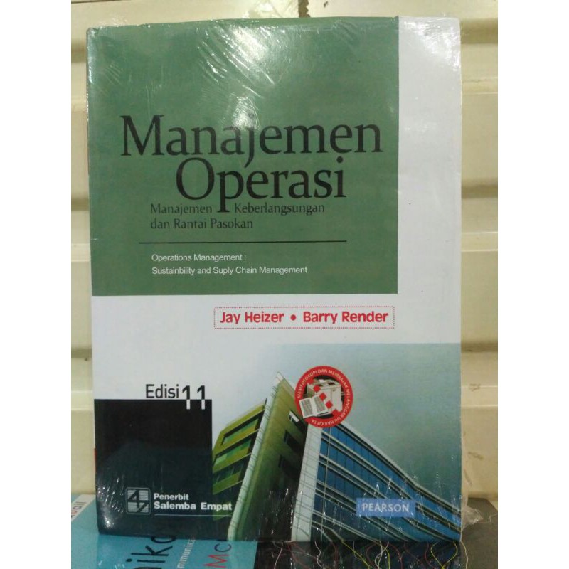 Jual Manajemen Operasi Edisi 11 by Jay Heizer dan Barry Render | Shopee ...