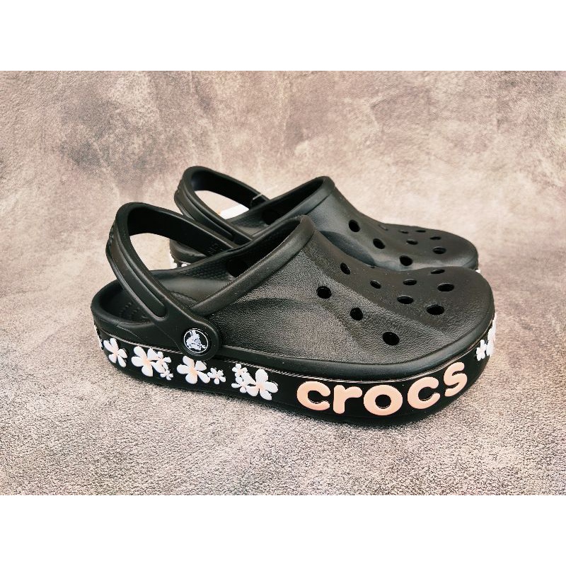 Crocs Bayaband Graphic II Clog Crocs Baya Bunga Bayaband Flower  Bayaband Clog Crocs Wanita Sandal Crocs Wanita