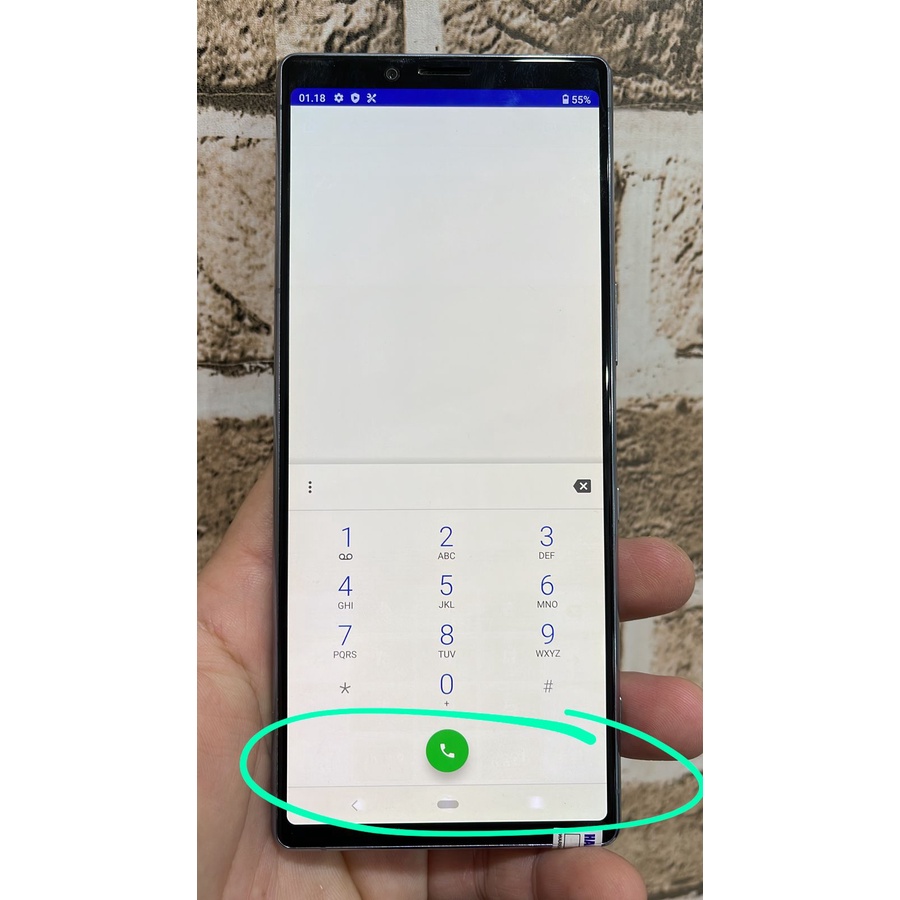 Jual Sony Xperia 1 AU -MINUS SHADOW - WHITE SPOT - RAM 6 GB - 64