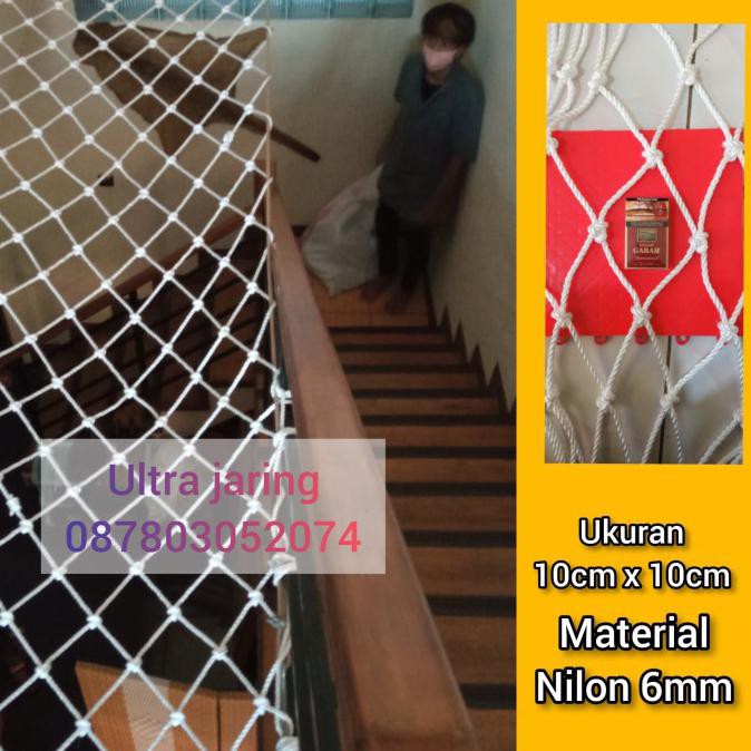 Jual Produk Ready Jaring Pengaman Tangga / Safety Net // Jaring Outbond ...
