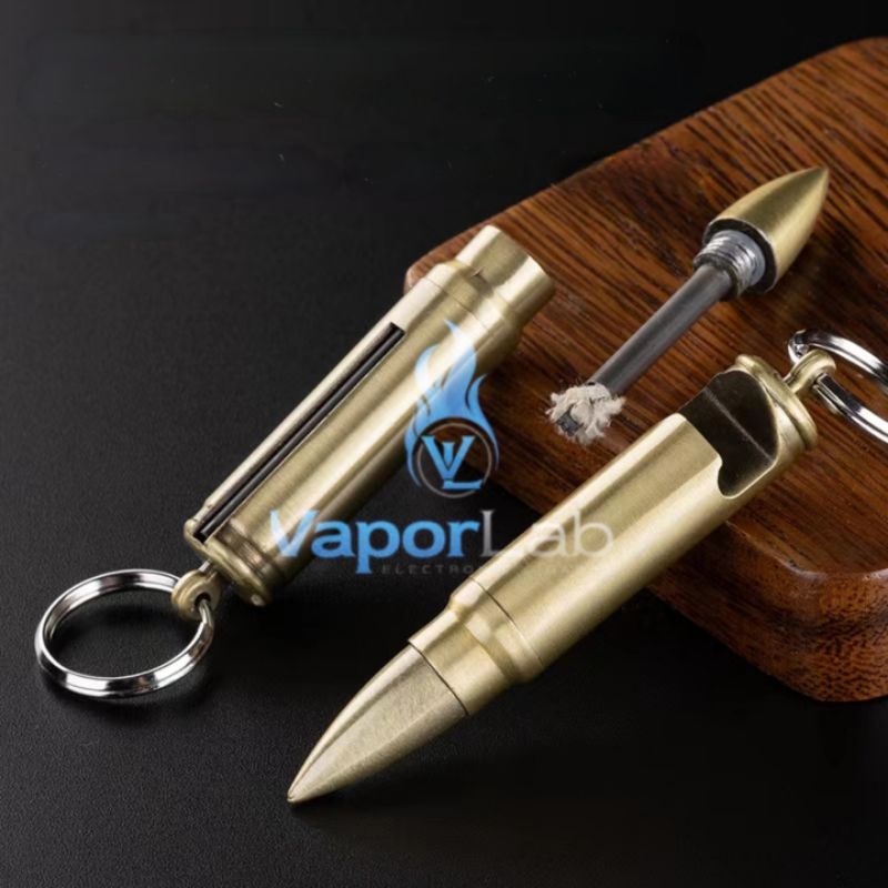 Jual mancis korek api gesek model peluru isi minyak vintage oil lighter ...