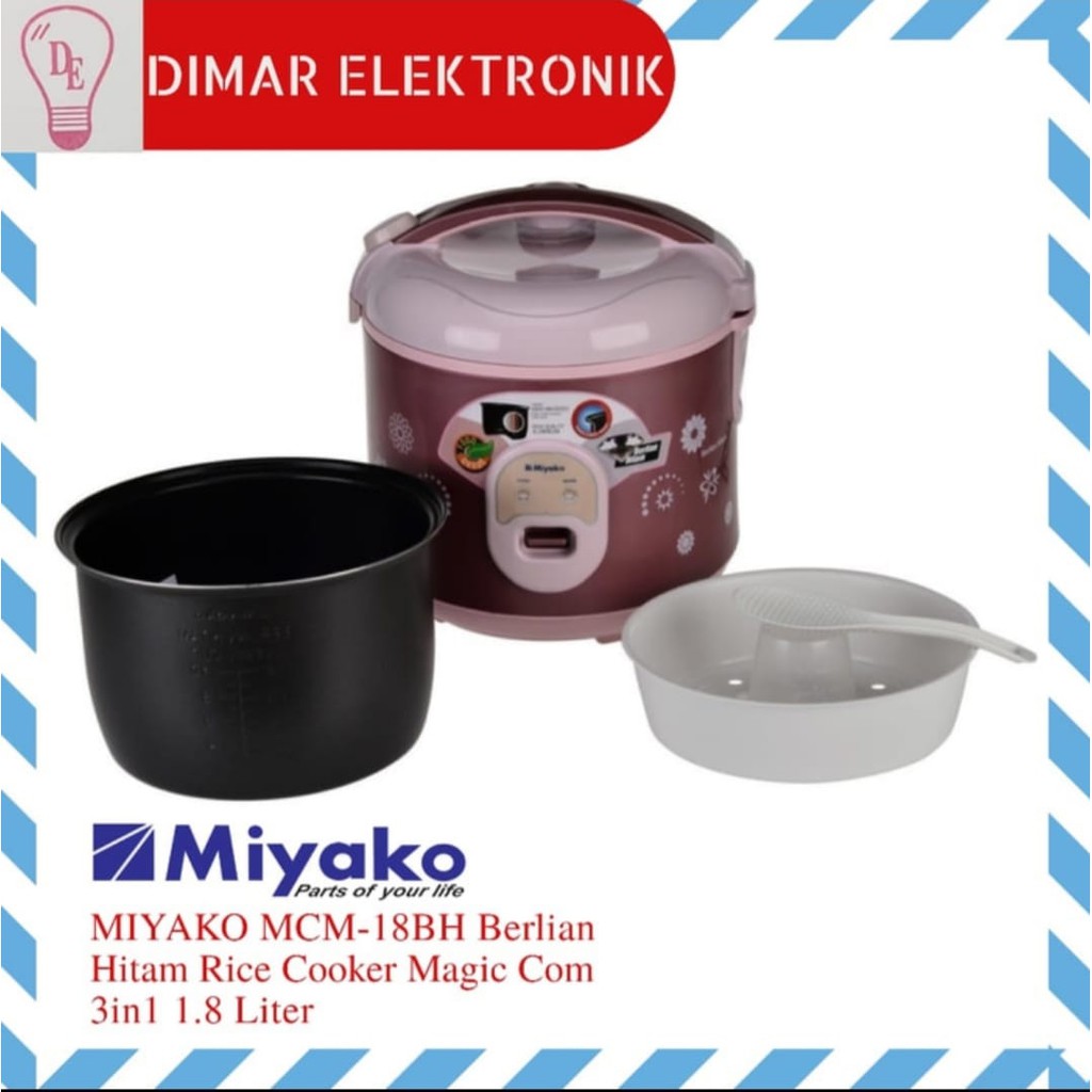 Jual Miyako Magicom MCM 18 BH 1,8liter | Shopee Indonesia