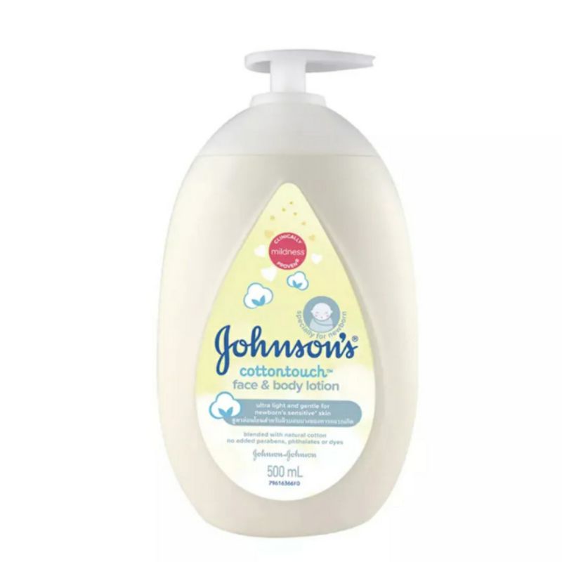Jual Johnsons Baby Cottontouch Face & Body Lotion 500ml Shopee Indonesia