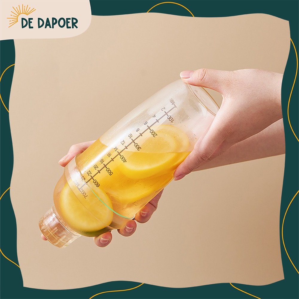 Jual Shaker Minuman Cocktail Botol Pengocok Minuman Plastik Transparan ...