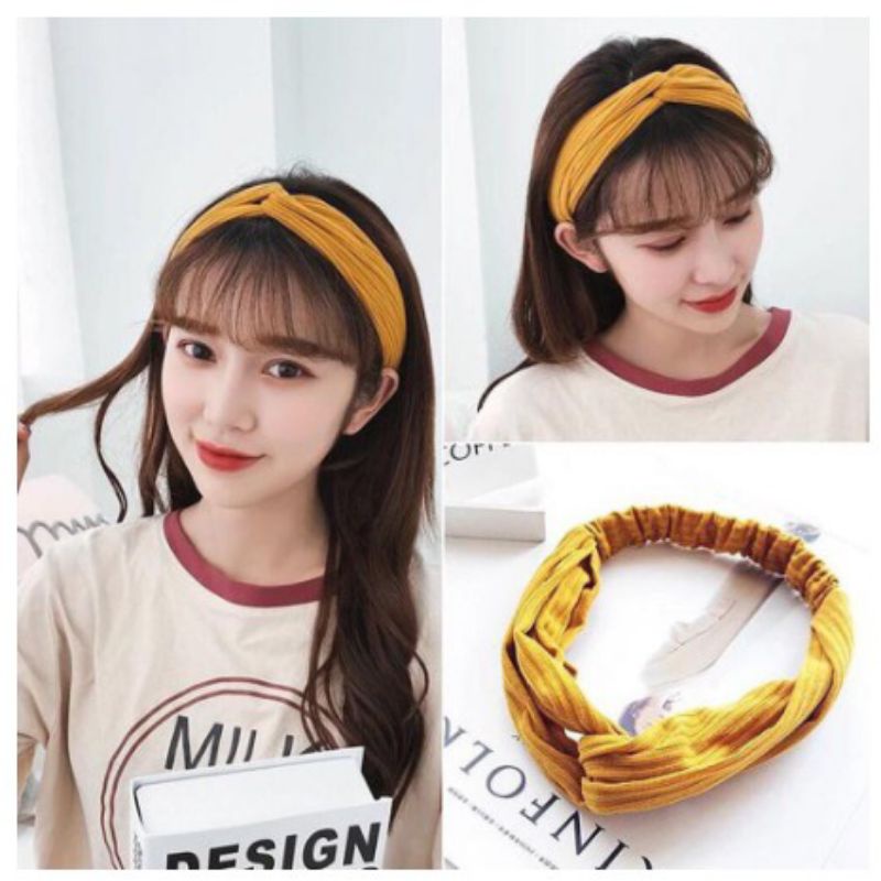 Jual Bando simpul bando rajut bando rambut | Shopee Indonesia