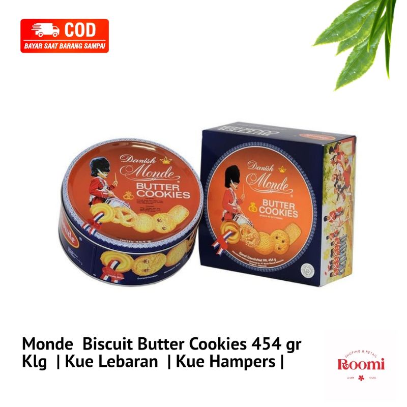 Jual Monde Butter Cookies 454 gr Shopee Indonesia