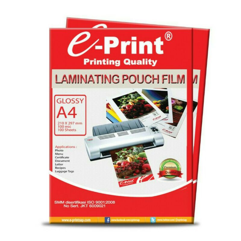 Jual Laminating A4 Pouch film Shopee Indonesia