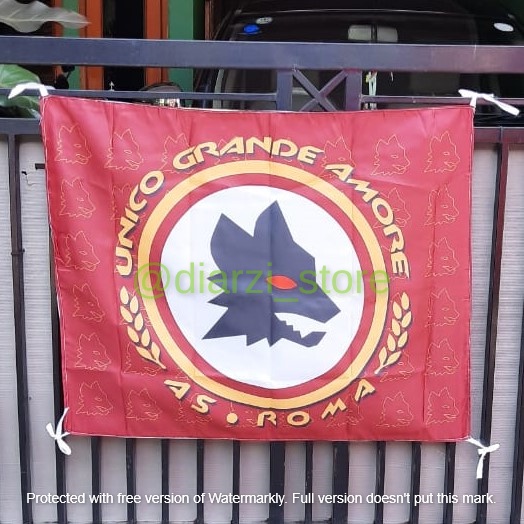 Jual Bendera AS ROMA [Ready Stock] | Shopee Indonesia