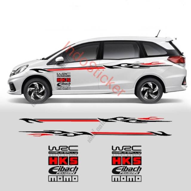 Jual Sticker stiker mobil Honda Mobilio stiker tribal Mobilio | Shopee ...