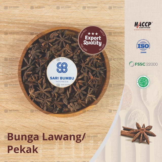 Jual STARANISE / BUNGA LAWANG / PEKAK (UTUH) | Shopee Indonesia