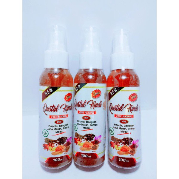 Jual Spray Qusthul Hindi Oil Plus Propolis Qusthul Hindi Spray Plus