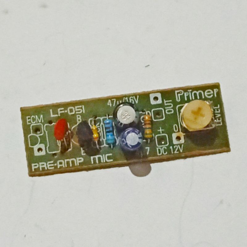 Jual Preamp Mic 1 Transistor | Shopee Indonesia