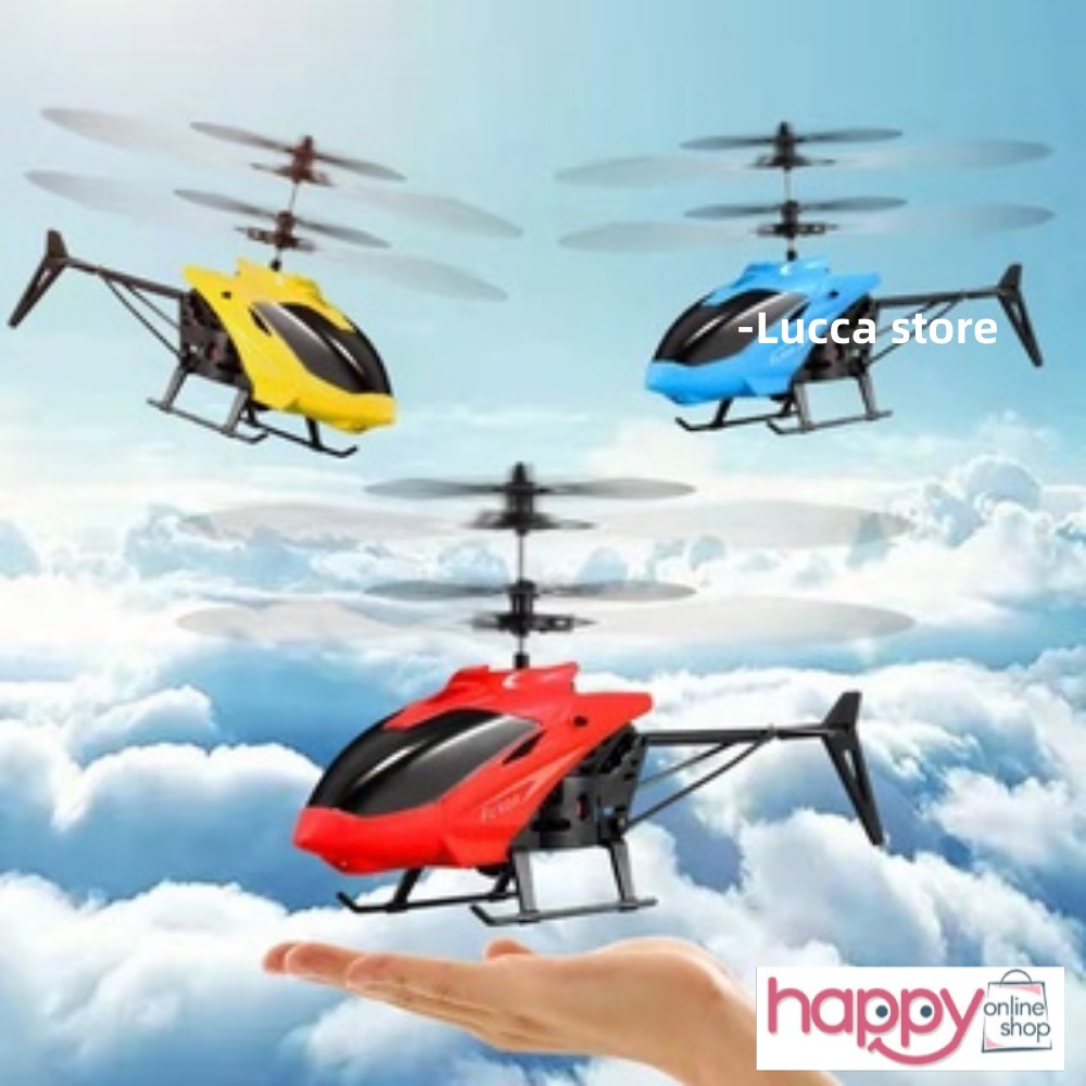 Jual Helikopter Mini Sensor RC Induksi Helicopter Terbang Dengan Cahaya ...
