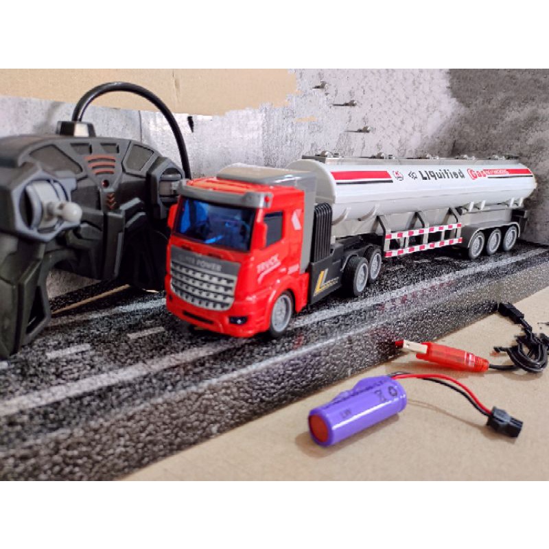 Jual Rc Truck Transportasi Tangki BBM Gas - Remote Control truk tangki ...
