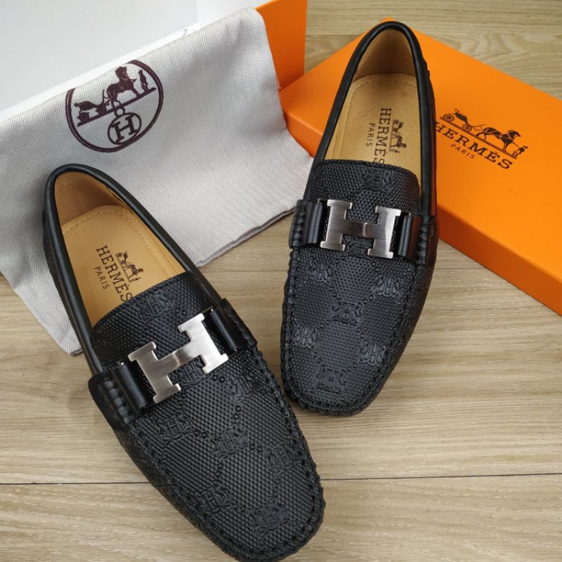 SEPATU LOAFERS PRIA LEATHER IMPORT