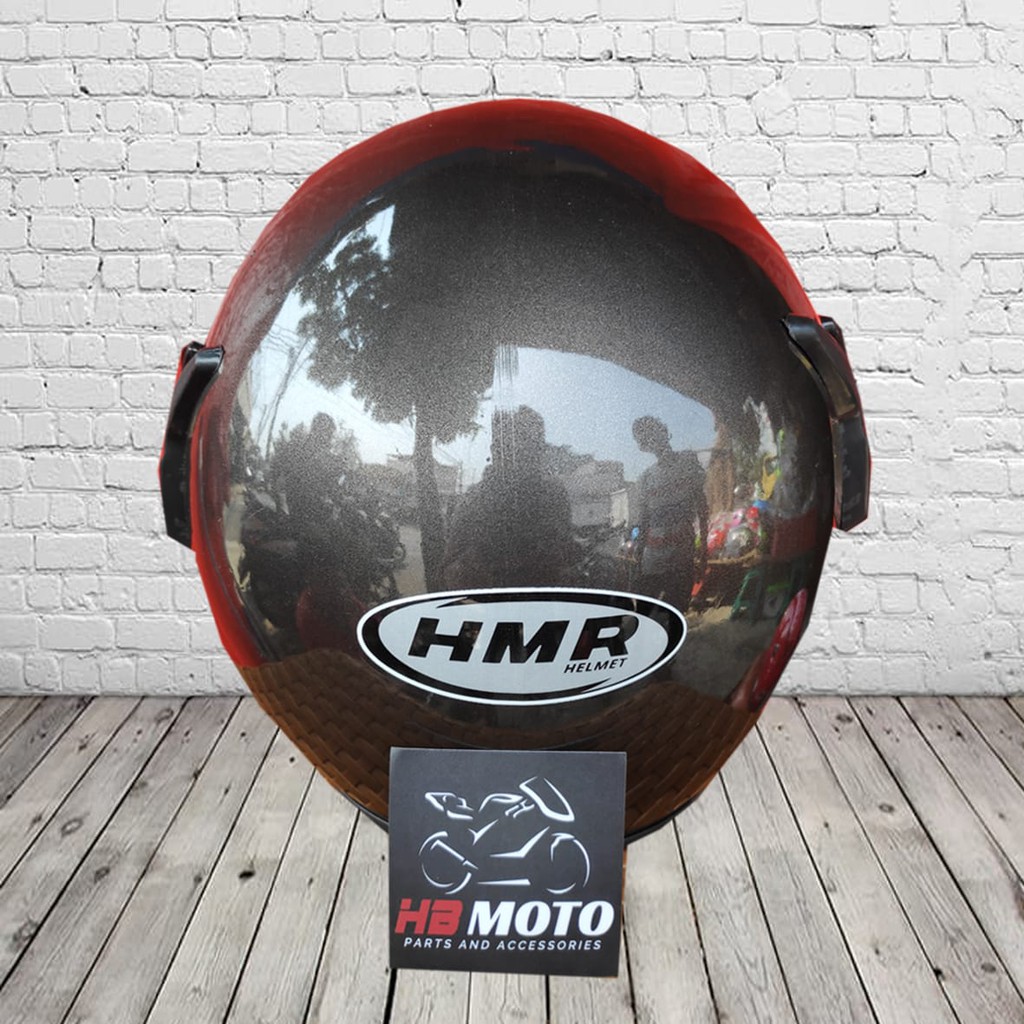Jual Helm HMR Polos HMR1DG / Helm SNI / Helm Half Face / Helm Dewasa ...