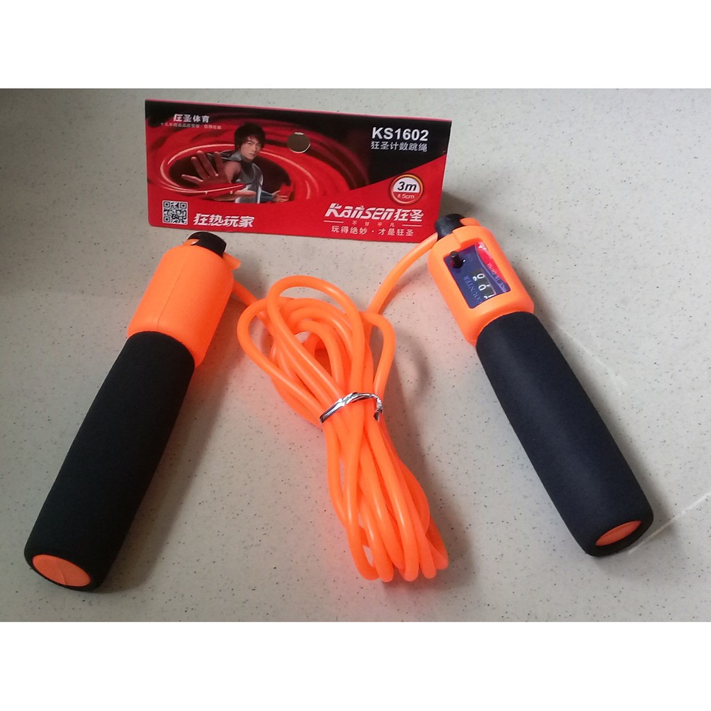 Jual Skipping Jump Rope Counter Analog - Kansen | Shopee Indonesia