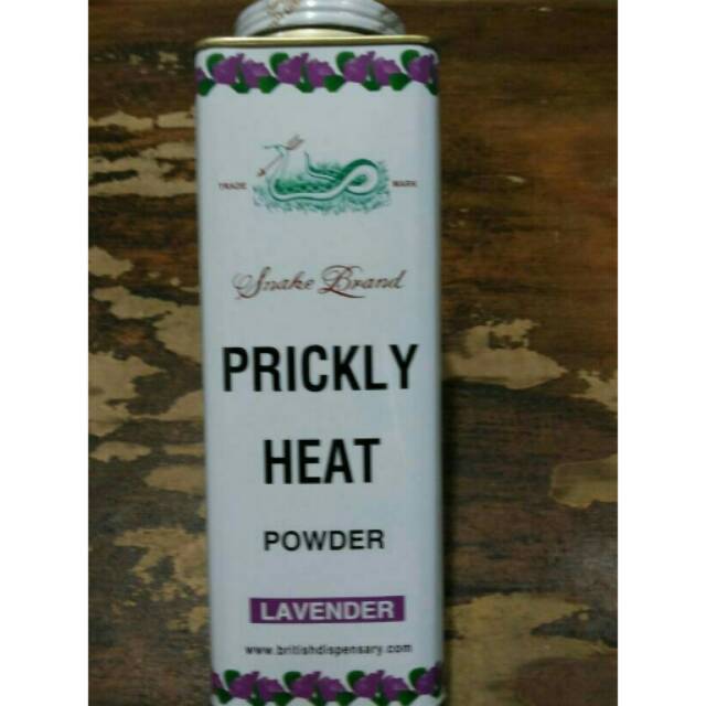 Jual PRICKLY HEAT POWDER LAVENDER 300 G | Shopee Indonesia