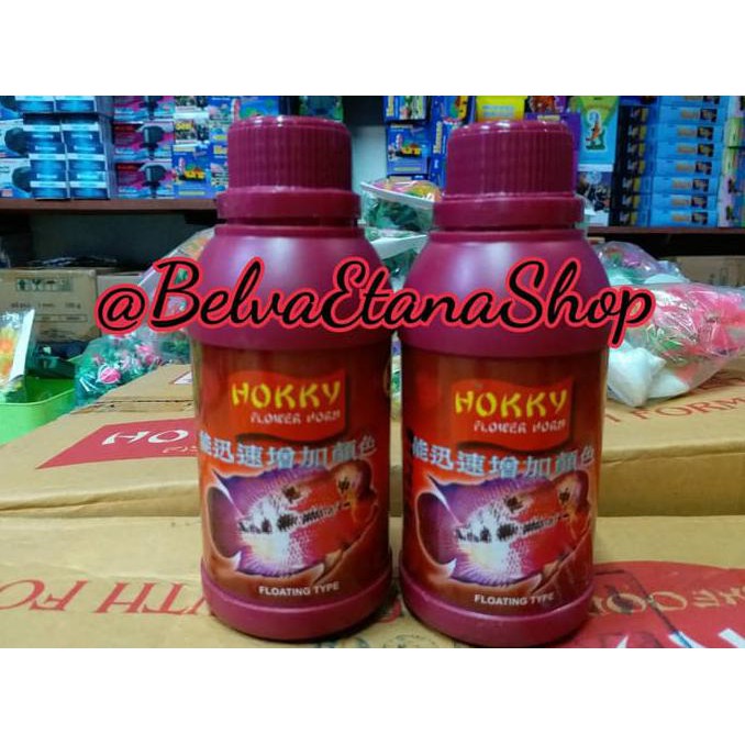 Jual Dijual Pakan Ikan Louhan Hokky Flower Horn 3In1 100 Gram Terjarmin ...