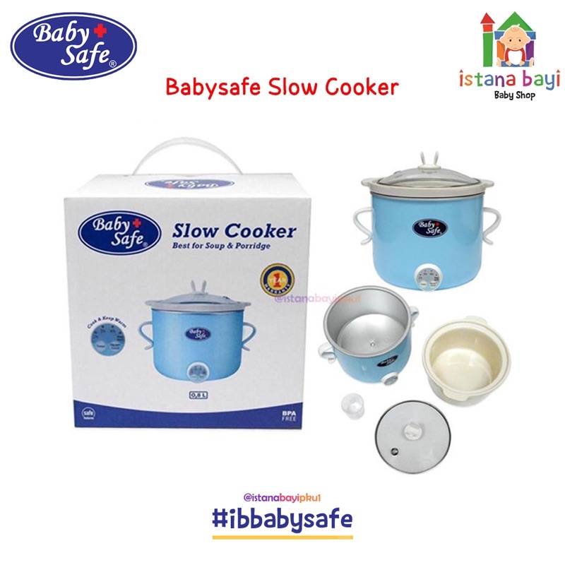 Jual Baby Safe Slow Cooker Lb Alat Masak Mpasi Shopee Indonesia