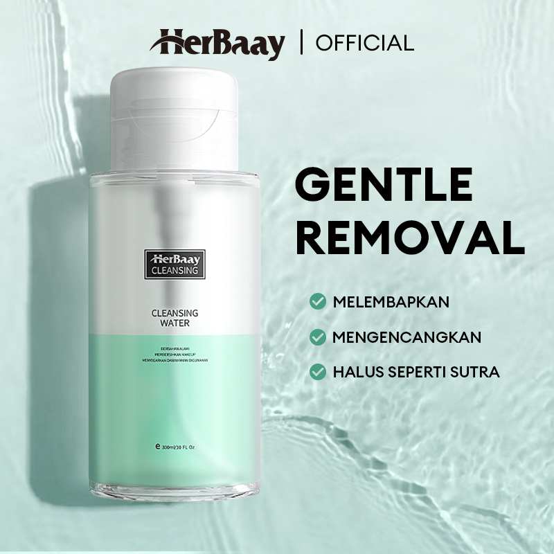 Jual HerBaay 5s Cleansing Micellar Water 145ml Makeup Remover Gentle