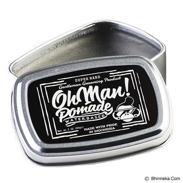 Jual Ohman Pomade Mystic Grey (Oh Man Water Based) | Shopee Indonesia