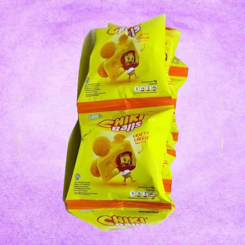 Jual Chiki Balls Cheese Snack 1 Renceng Isi 10 Pcs Rasa Keju Ciki Asli