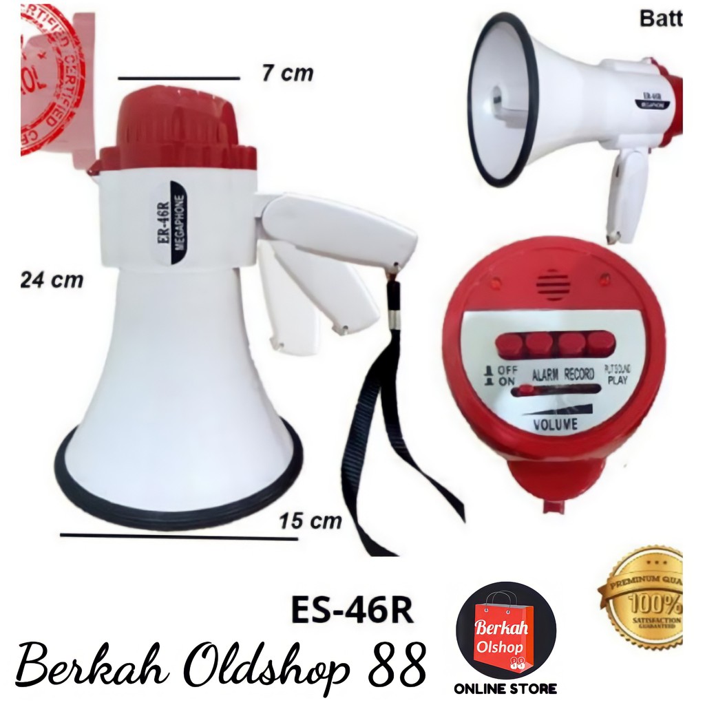 Jual Toa Pengeras Suara Megaphone EALSEM ES46 Shopee Indonesia