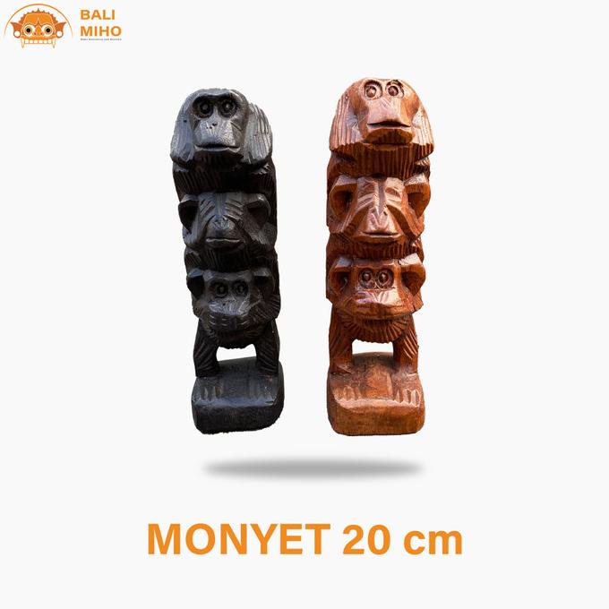 Jual Patung Monyet Tumpuk Patung Monyet Bergendongan Patung Kera Shopee Indonesia