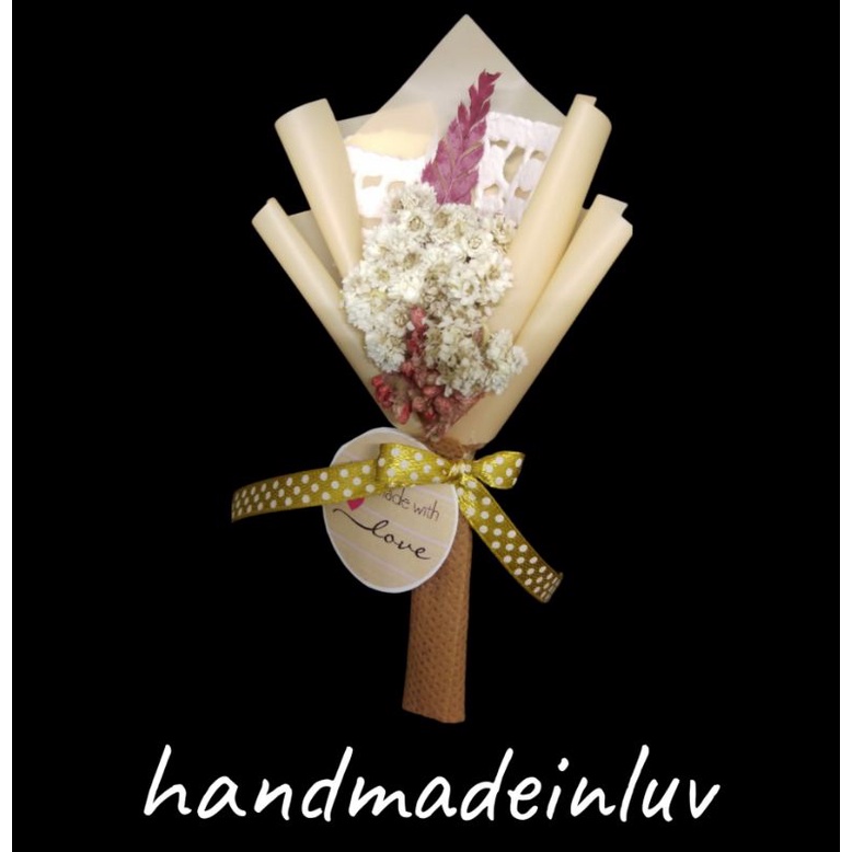 Jual Buket Mini Bunga Kering | Mini Bouquet Dried Flower | Kode SA0207 ...