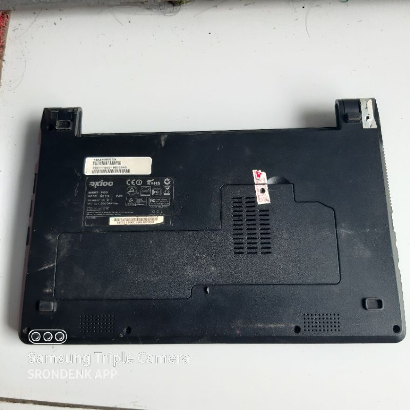 Jual Macam kasing laptop bekas layak pakai compaq cq42 compaq v3000 axioo m1110 HP TPN