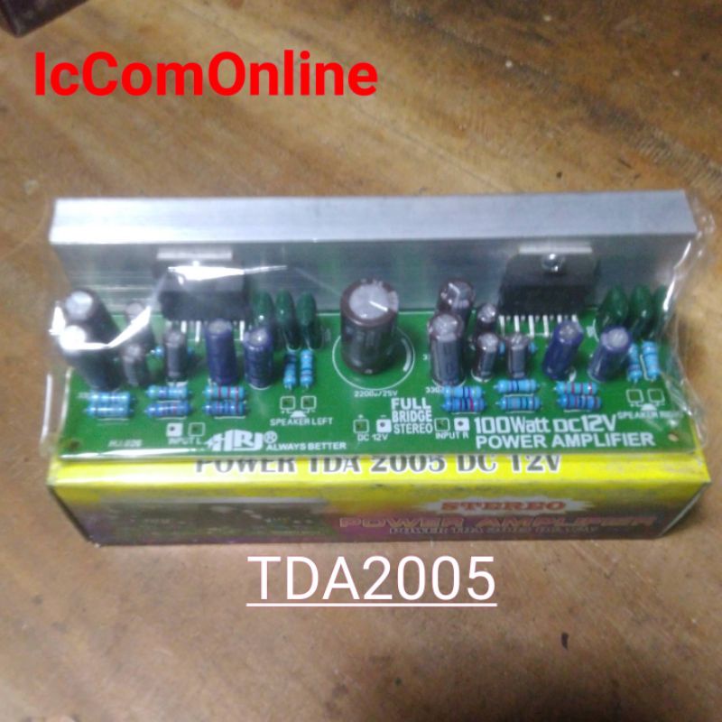 Jual Kit Power Amplifier Tda2005 Stereo Shopee Indonesia 2593