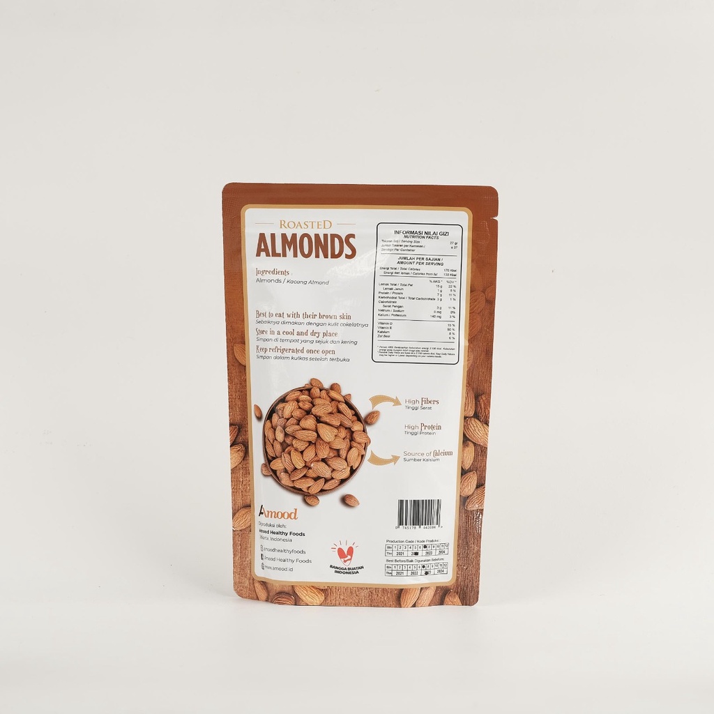 Jual Amood Roasted Almond Original | Shopee Indonesia