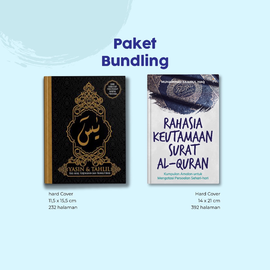 Jual PAKET BUNDLING: Kitab Yasin & Tahlil (HC) Gold + Kitab Rahasia ...