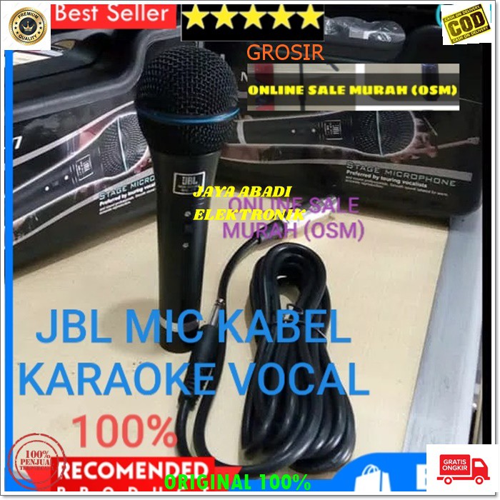 Jual G30 JBL MIC KABEL DYNAMIC LEGENDARY MIK CABLE KARAOKE VOKAL VOCAL MUSIK MICROPHONE AUDIO