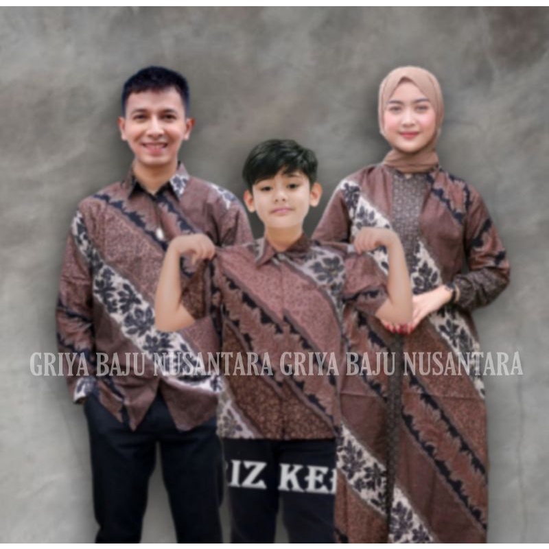 Jual Batik Couple Keluarga Terbaru Motif Baru | Shopee Indonesia