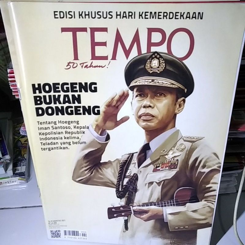 Jual Majalah Tempo Edisi Khusus Hari Kemerdekaan 14 Agustus 2021