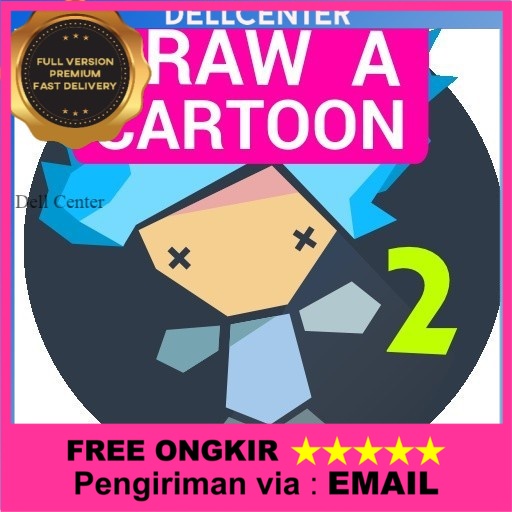Jual Draw Cartoons 2 - Aplikasi Pembuat Gambar Dan Video Animasi Di