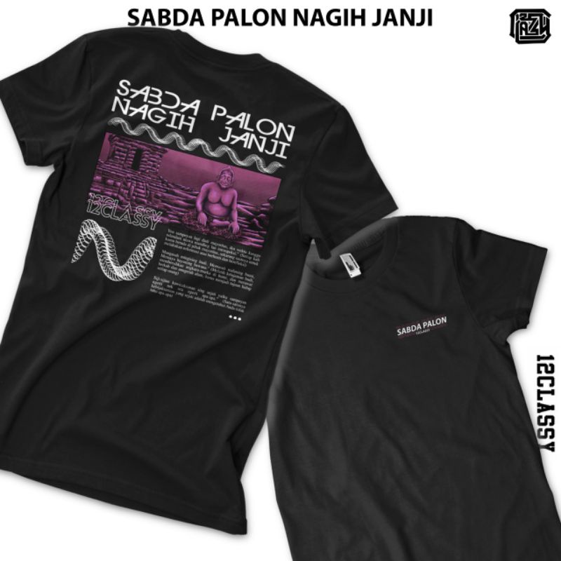 Jual KAOS TANAH JAWA T-SHIRT JAWA | SABDA PALON | SEMAR | WAYANG ...