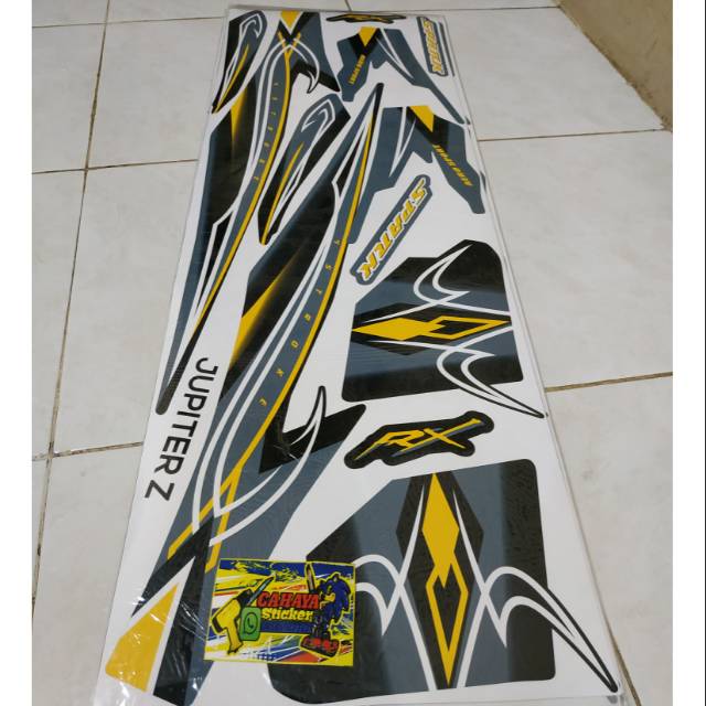 Jual Stripping Sticker Lis Motor Variasi Yamaha Jupiter Z Motif Spark