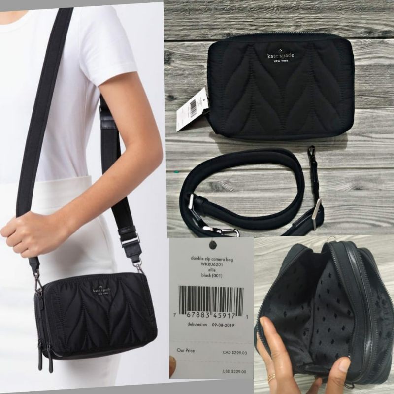 Ellie double best sale zip camera bag